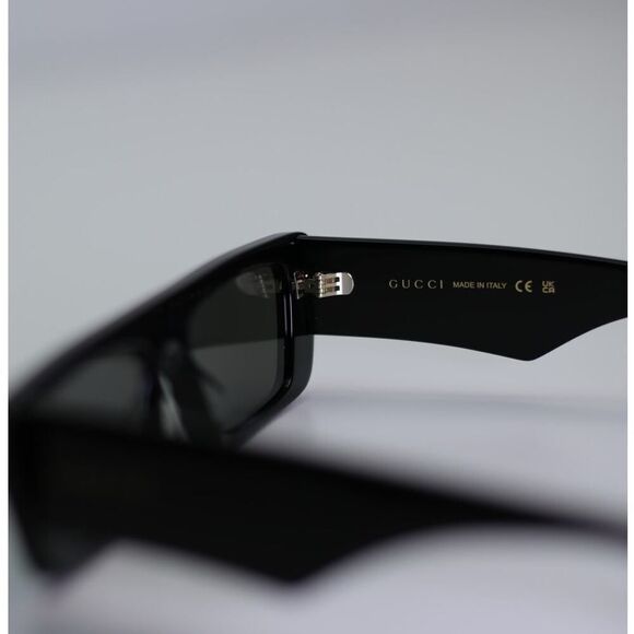 NEW Gucci Sunglasses GG1331S 001 Black Grey Unisex Authentic - Picture 8 of 12
